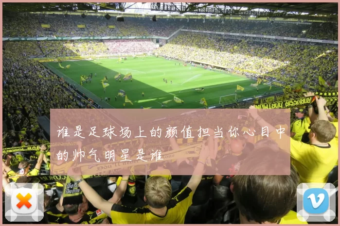 谁是足球场上的颜值担当你心目中的帅气明星是谁